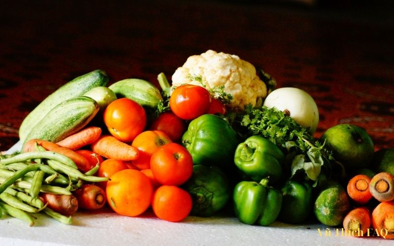 Các loại thực phẩm rau củ mang tính dương là loại nào?