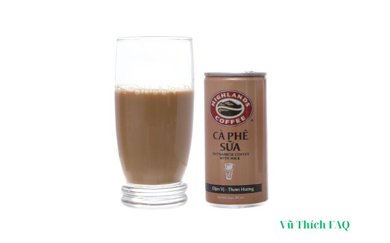 1 ly cafe sữa Highland bao nhiêu calo? uống nhiều có tốt không?