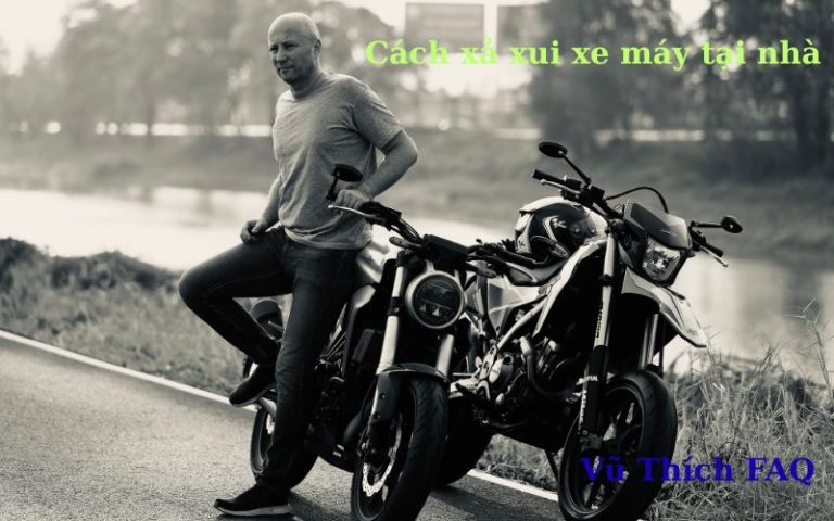 Cách xả xui cho xe máy tại nhà đơn giản cực hiệu quả
