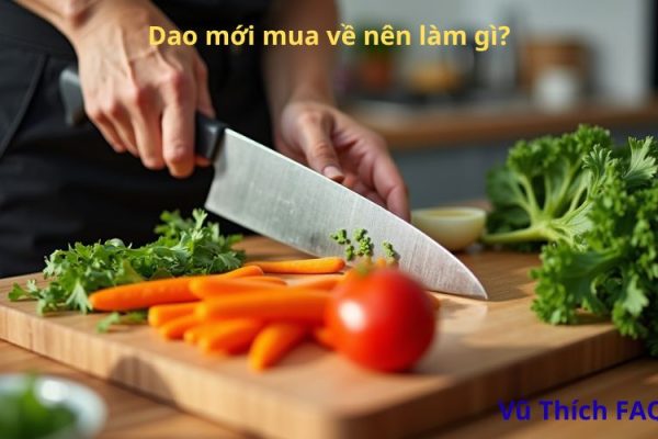 Dao mới mua về nên làm gì? cách xử lý dao luôn sáng không bị gỉ?
