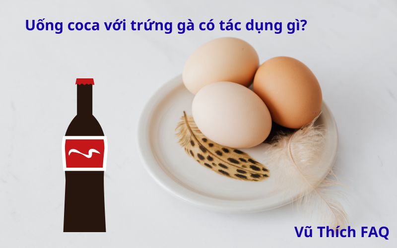 Uống Coca với trứng gà có tác dụng gì? có giúp tăng sinh lý?