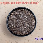 Hạt chia ngâm qua đêm được không? ngâm nước nóng hay lạnh?