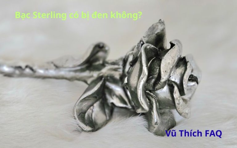 Bạc Sterling 925 có bị đen không? Cách bảo quản chuẩn nhất