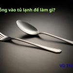 Bỏ muỗng vào tủ lạnh để làm gì? Bỏ bao lâu thì được?