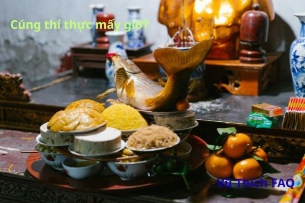 Nên cúng thí thực lúc mấy giờ? Bài khấn cúng chuẩn nhất?