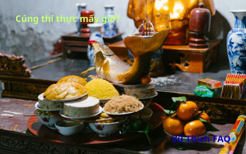 Nên cúng thí thực lúc mấy giờ? Bài khấn cúng chuẩn nhất?