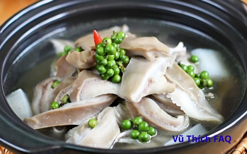 Bao tử heo luộc bao nhi&ecirc;u ph&uacute;t? Chấm với g&igrave; ngon?