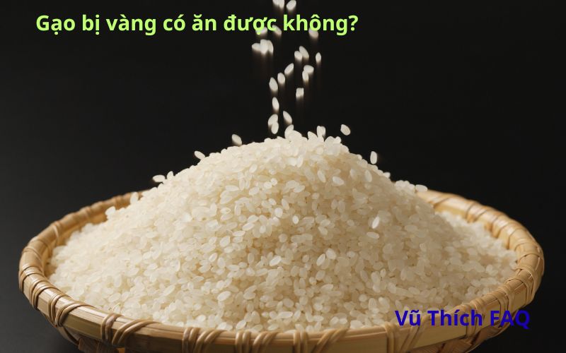 Gạo bị vàng có ăn được không? Nên xử lý thế nào?
