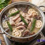 Bao tử hầm tiêu xanh ăn với rau gì? Chấm với gì ngon nhất?