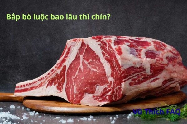 Bắp bò luộc bao lâu thì chín? Có cần khứa không?